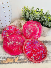 Coasters #78- Crystal Epoxy set of 4