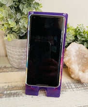 Phone Stand 22 - Purple, Pink and Orange with Glitter Phone Holder