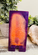 Phone Stand 22 - Purple, Pink and Orange with Glitter Phone Holder