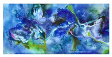 15oz art ceramic coffee mug supernova abstract painting
