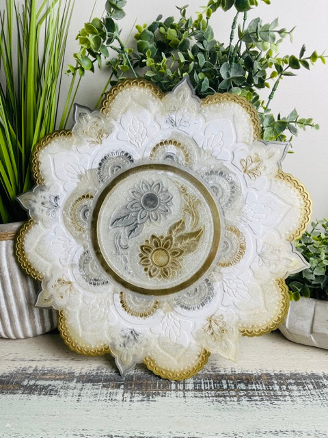Mandala Centerpiece Tray #1 - Sold