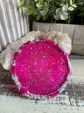 Coasters #115- Glitter Epoxy set of 4