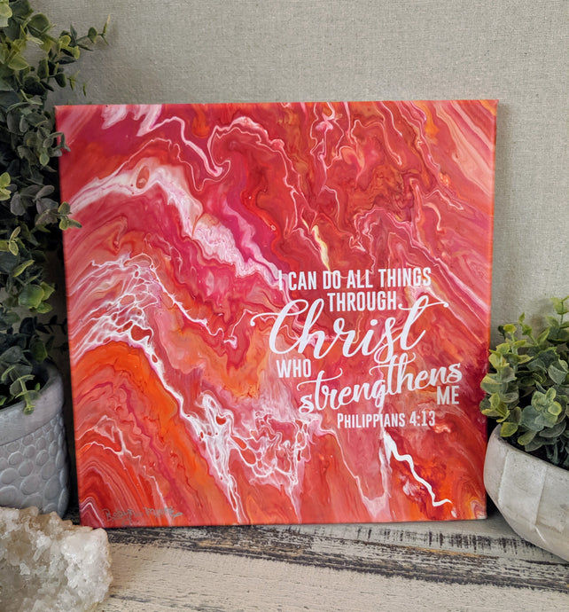 Scripture fluid #2 - Original Sold (prints available)