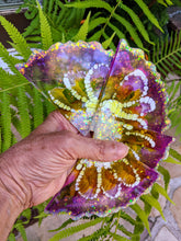 Coasters #57 - Triangle agate Epoxy set of 4 - SOLD