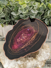 Coasters #47- Agate Epoxy set of 4 - SOLD