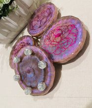 Coasters #116- Epoxy set of 4